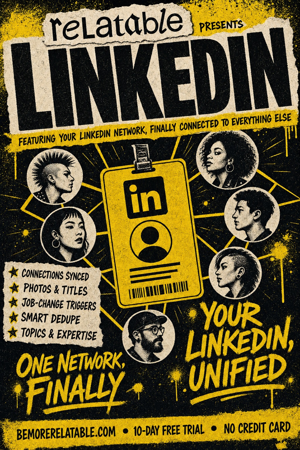 LinkedIn — Relatable gig poster